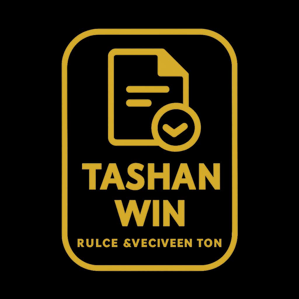 An icon representing the rules overview for Tashan Win.