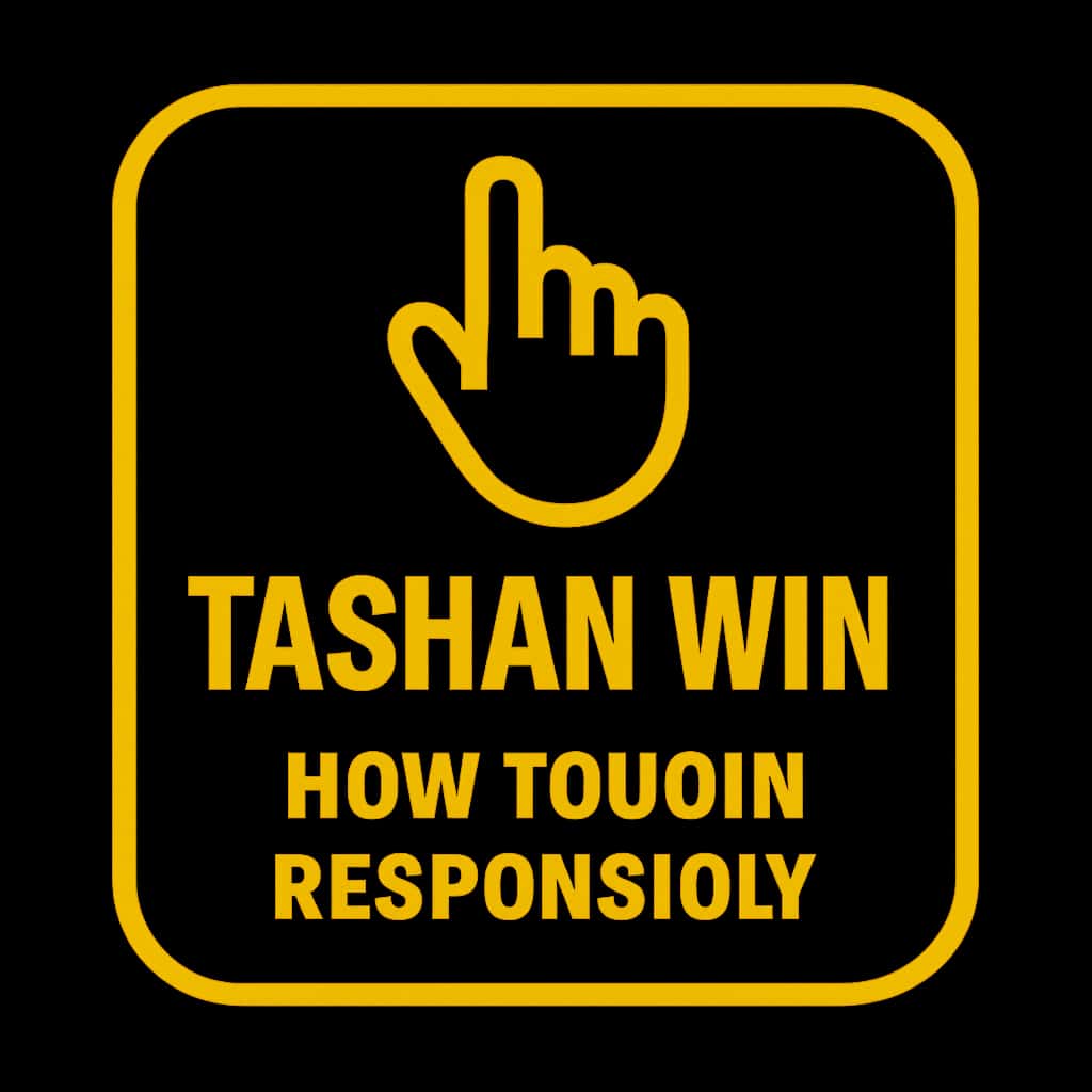 Icon representing responsible joining guidelines for Tashan Win.
