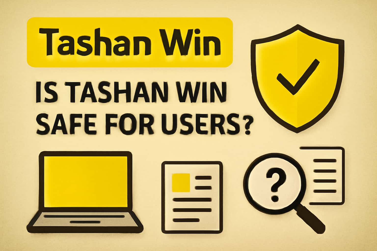 A futuristic informational scene displaying the text Tashan Win in a safety context.